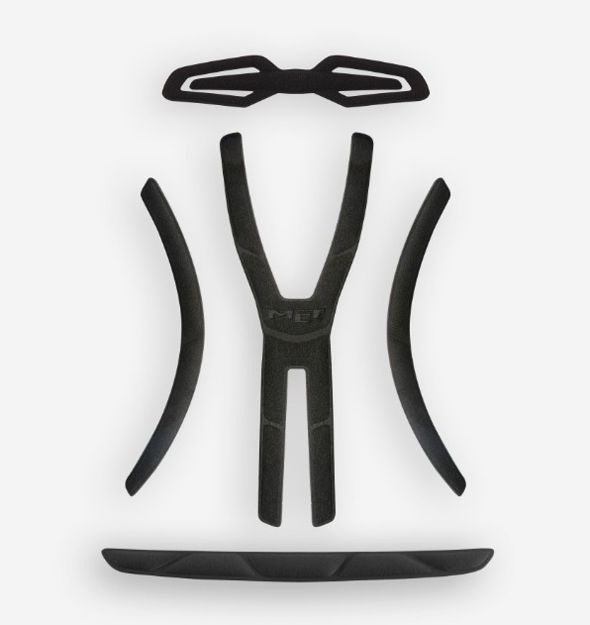 Picture of MET PARACHUTE MCR COMFORT PADDING BLACK